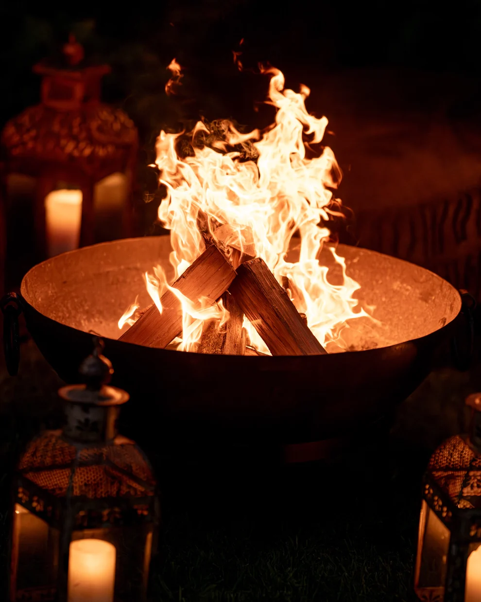 Kadai - Recycled BBQ Fire Pit 70cm £339 - Image 2
