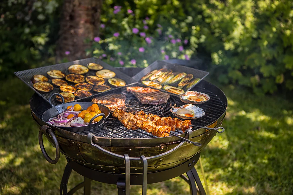 Kadai - Recycled BBQ Fire Pit 70cm £339 - Image 5