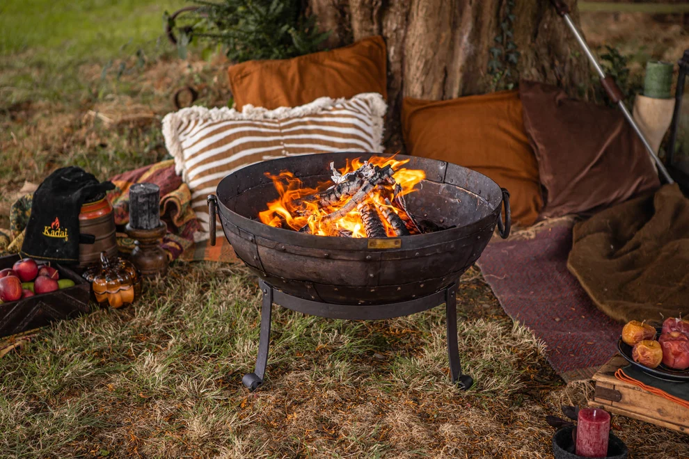 Kadai - Recycled BBQ Fire Pit 70cm £339 - Image 4